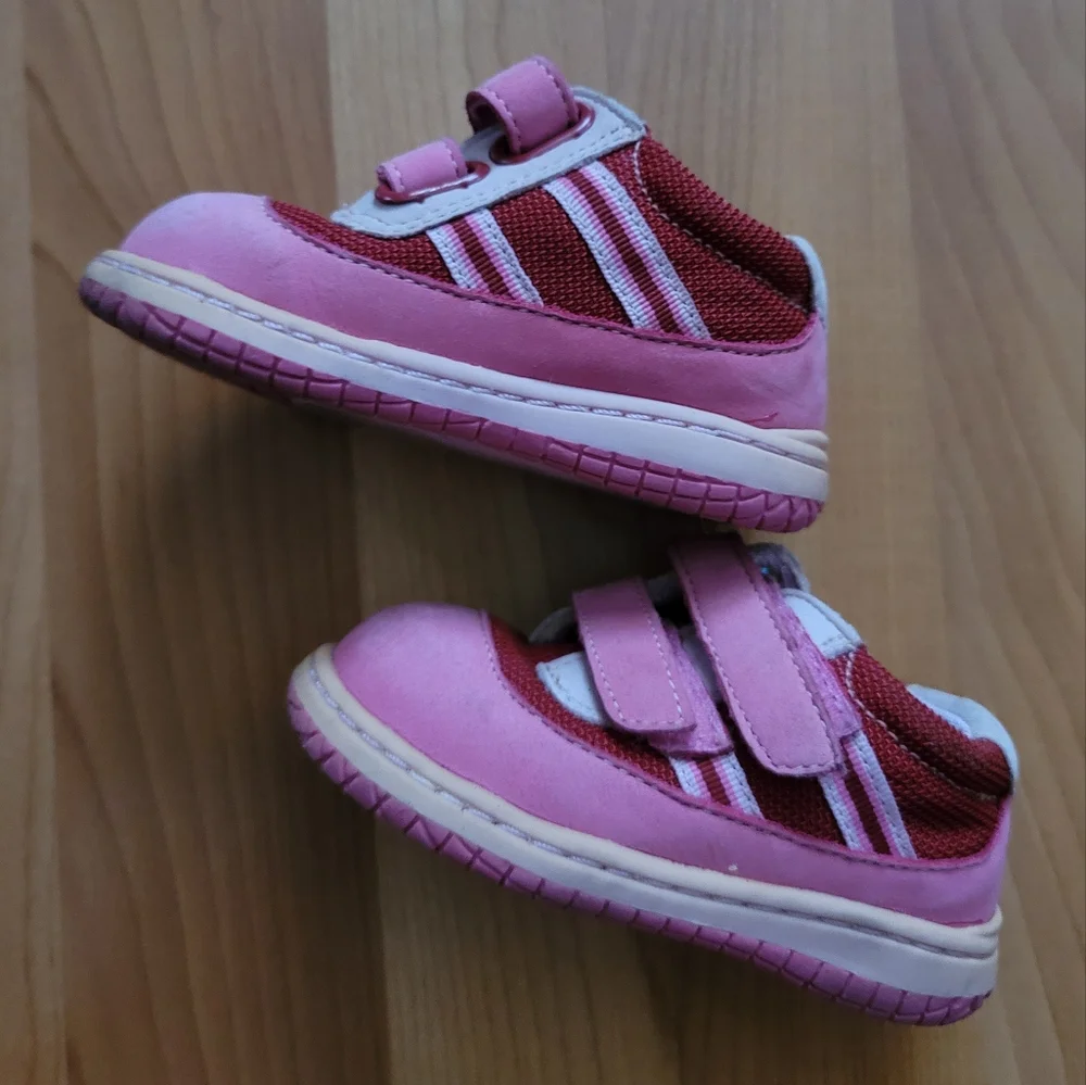Perfection by Jumping Jacks Girls 5M Walking Toddler Shoes Pink Sneakers Boot